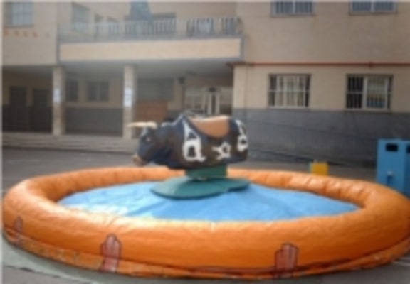 toro mecanico para fiestas en colegios de Alicante